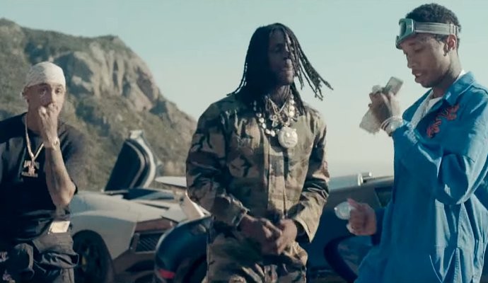 Money Is No Big Deal in Tyga's Music Video for '100s' Ft. Chief Keef and A.E.
