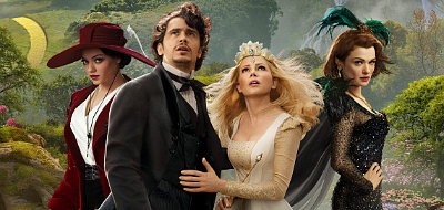 James Franco, Mila Kunis, Michelle Williams and Rachel Weisz star in 'Oz: The Great and Powerful' 