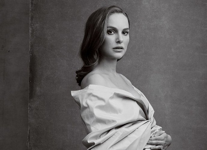 Natalie Portman Bares Her Baby Bump While Channeling Demi Moore for Vanity Fair