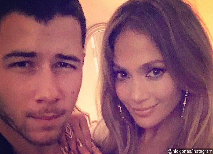 Nick Jonas Drops by J.Lo's Las Vegas Show, Hangs Out With Sami Miro