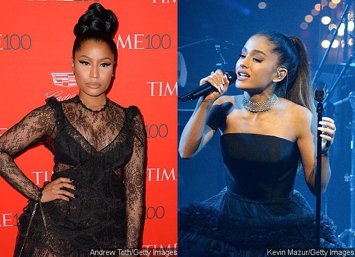 Nicki Minaj and Ariana Grande Perform at Time 100 Gala