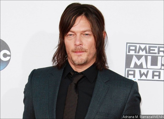 'TWD' Star Norman Reedus Reacts to Woman Biting Him in the Chest