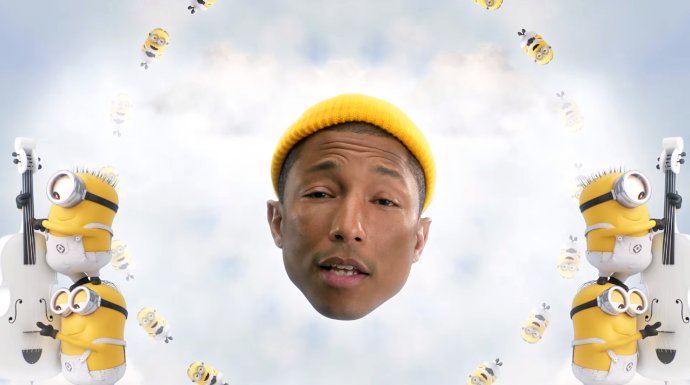 Pharrell Reunites With the Minions in 'There's Something Special' Video