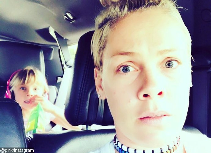 Pink Gets Stuck in an Elevator With Daughter Willow, but Is Still Able to Make Light of It