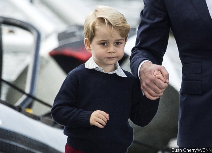 Prince George Pressing His Face Against Plane Window Is the Cutest Thing Ever