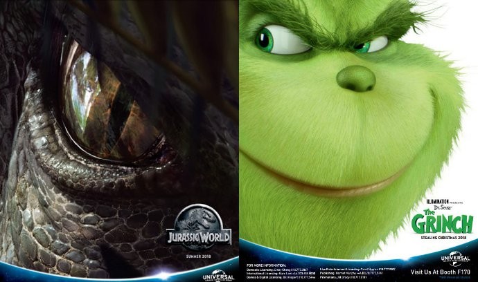 See the Promo Arts for 'Jurassic World 2', 'The Grinch' and More