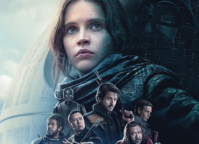 New 'Rogue One: A Star Wars Story' Poster Sees Darth Vader Looming Over Jyn Erso