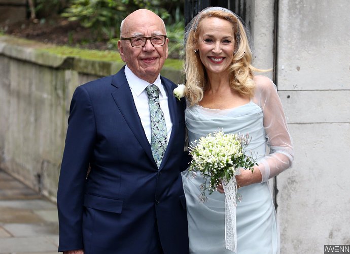 Rupert Murdoch and Jerry Hall Exchange Vows in Second Wedding