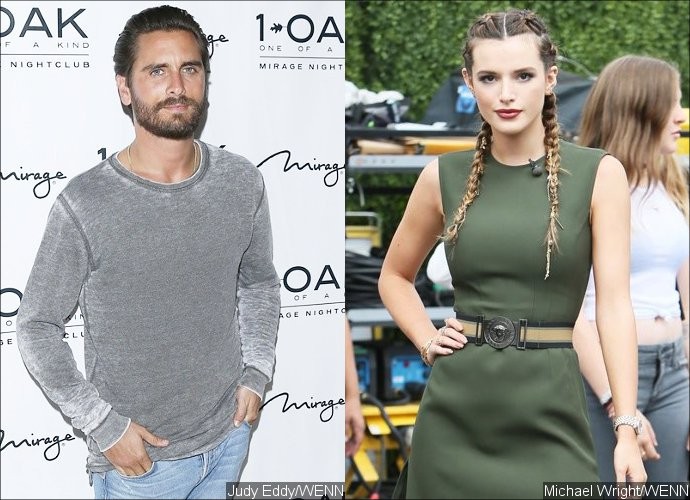 Is Scott Disick Sending Bella Thorne Flowers After Their PDA-Filled Date Night?