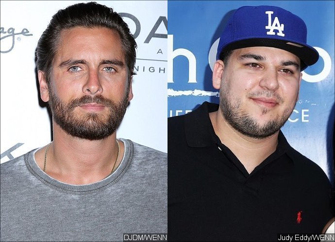 Scott Disick Steps Out for Lunch With Rob Kardashian After Joking About Being Khloe's Baby Daddy