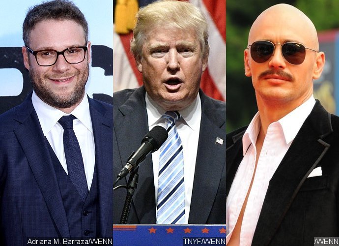 Seth Rogen Hilariously Trolls Donald Trump With Bald James Franco Pic