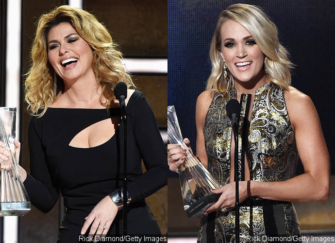 Shania Twain Promises New Music, Carrie Underwood Gets Teary at CMT Artists of the Year