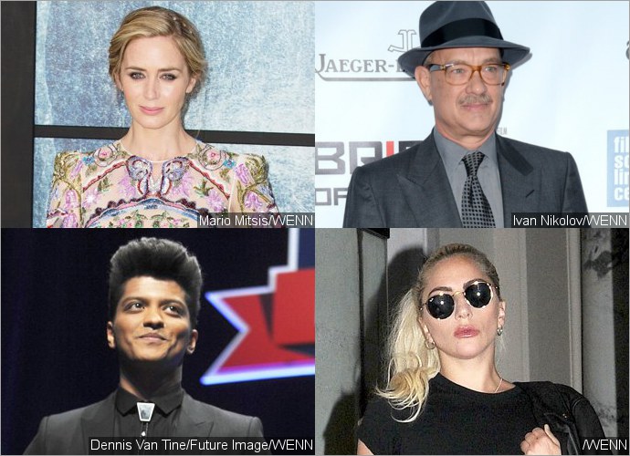 'SNL' Books Emily Blunt, Tom Hanks, Bruno Mars, Lady GaGa