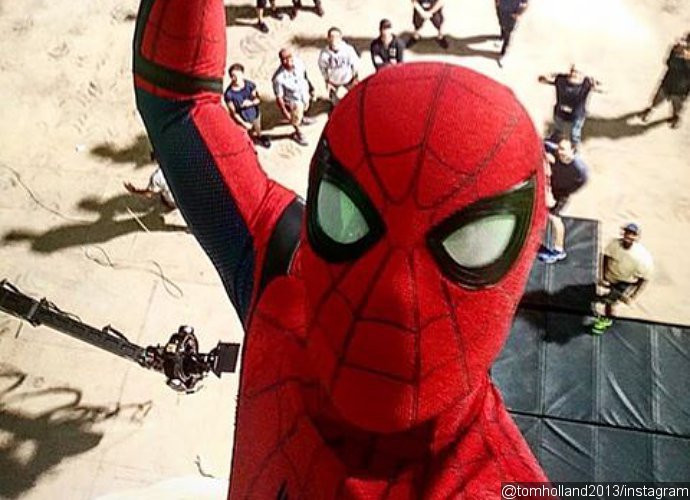 New 'Spider-Man: Homecoming' Set Photos and Video: See Spidey Stop a Baddie and Take His Bike