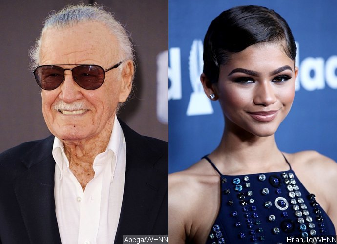 Stan Lee Supports Zendaya to Portray Mary Jane in 'Spider-Man: Homecoming'