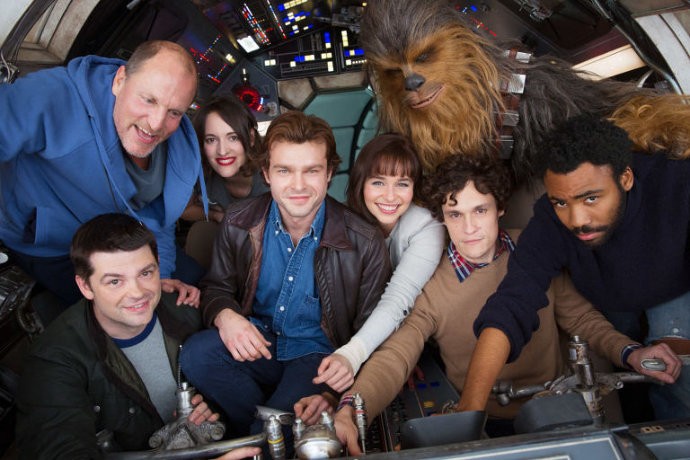 'Star Wars' Han Solo Film Set Photos Feature Woody Harrelson's Beckett, Han and Chewie Together