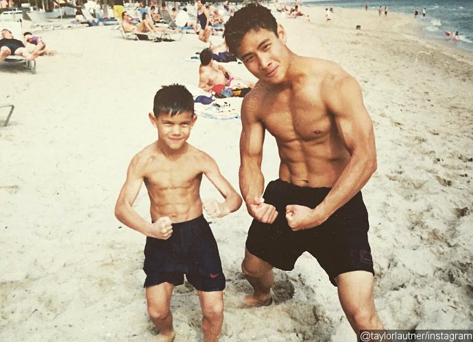 Taylor Lautner Always Has a Six-Pack, Even When He Was 7. See the Proof
