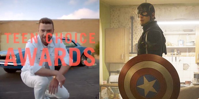 Teen Choice Awards 2016: Justin Timberlake, Chris Evans, 'Pretty Little Liars' Are Early Winners