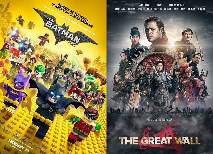 'The Lego Batman Movie' Tops Box Office Again, 'The Great Wall' Humbly Sits on No. 3