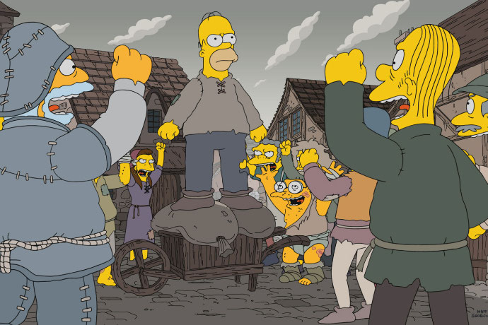 'The Simpsons' Parodies 'Game of Thrones' in Season 29 Premiere
