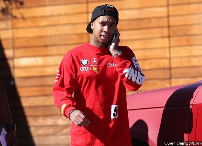 Tyga Steps Out With Kylie Jenner-Lookalike