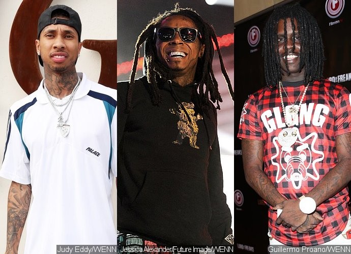 Tyga Teams Up With Lil Wayne and Chief Keef to Blast Haters on New Songs 'Act Ghetto' and '100s'