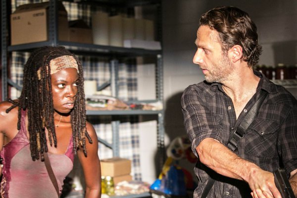 'Walking Dead' Stars Talk About Rick and Michonne's Possible Romance