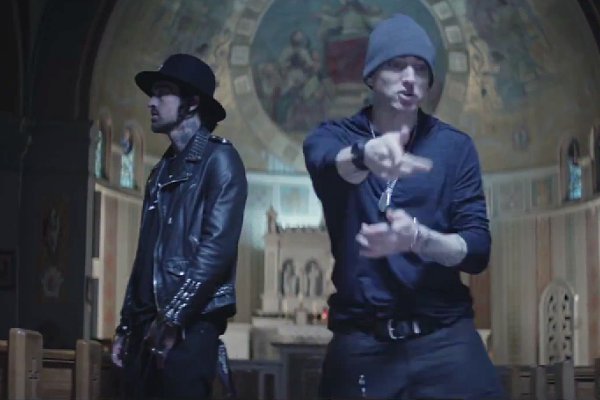 Yelawolf and Eminem Go to Church in 'Best Friend' Music Video