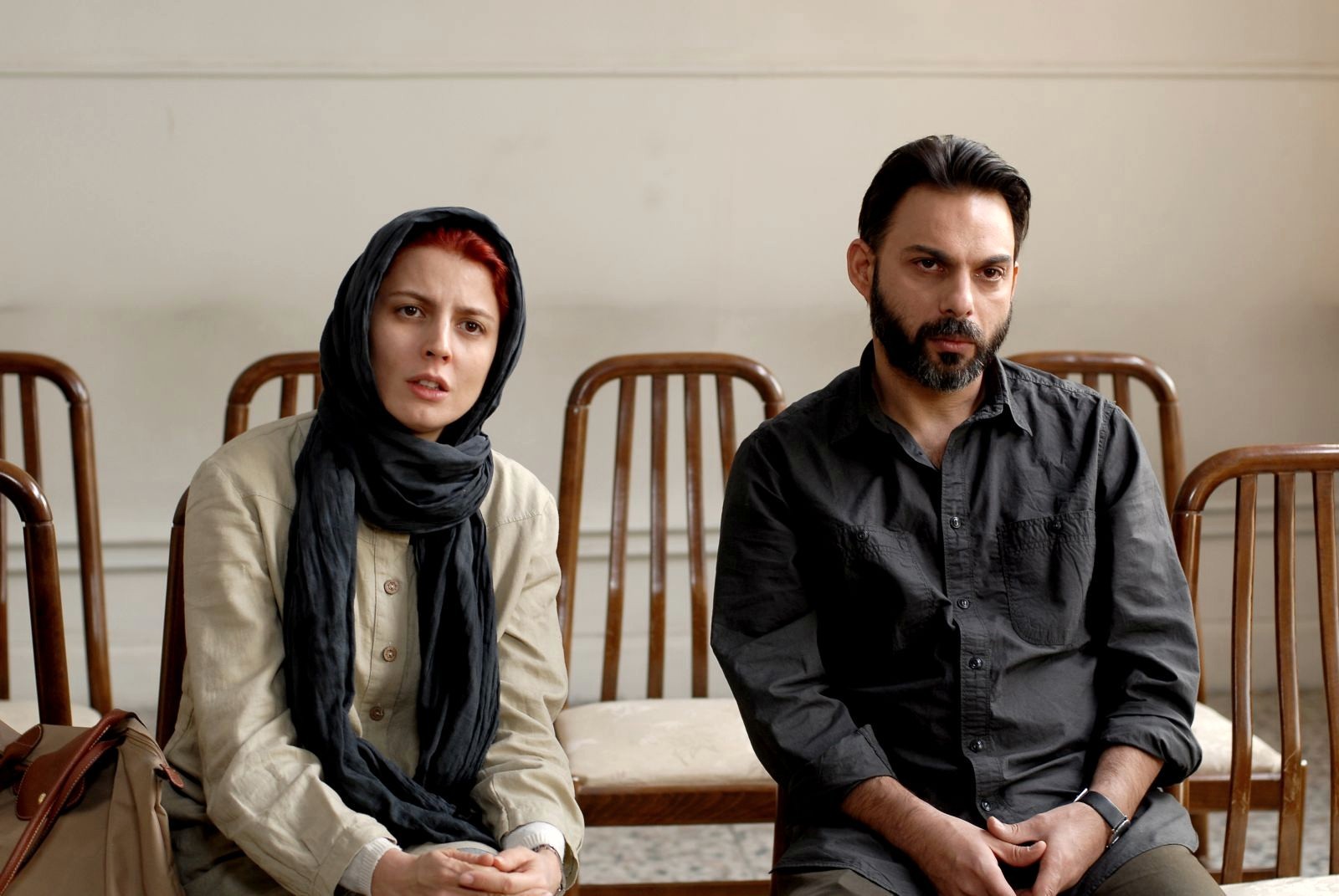 Leila Hatami stars as Simin and Peyman Maadi stars as Nader in Sony Pictures Classics' A Separation (2011)