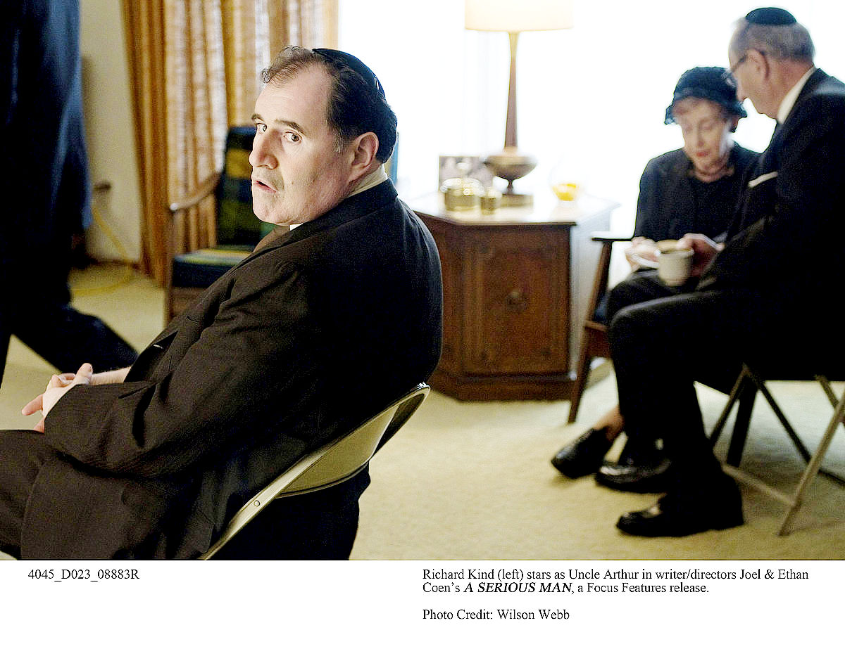 Richard Kind stars as Uncle Arthur in Focus Features' A Serious Man (2009). Photo credit by Wilson Webb.