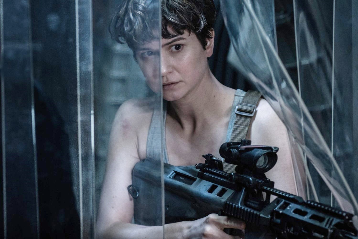 Katherine Waterston stars as Daniels in 20th Century Fox's Alien: Covenant (2017)