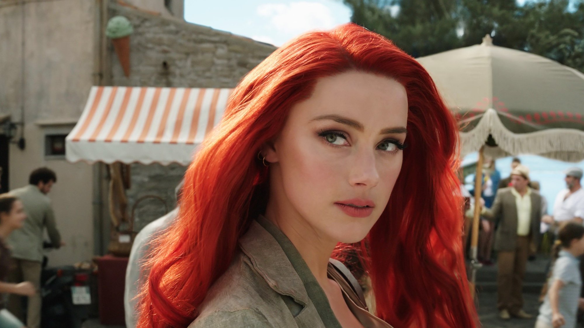 Amber Heard stars as Mera in Warner Bros. Pictures' Aquaman (2018)