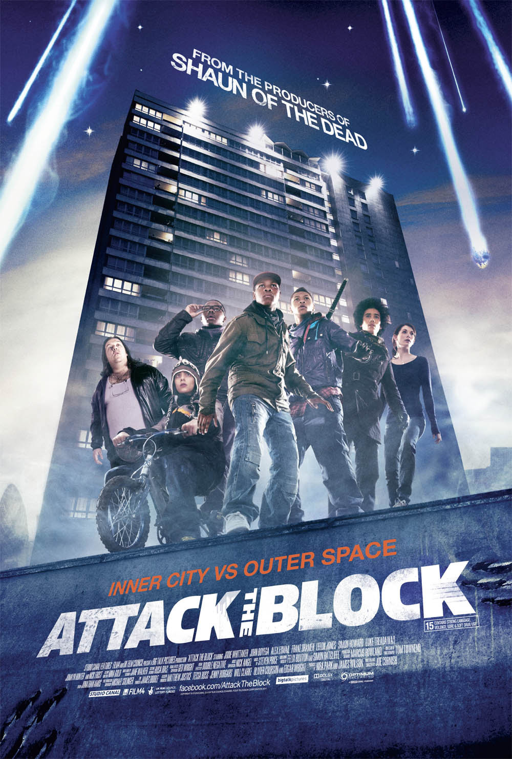 Poster of Screen Gems' Attack the Block (2011)