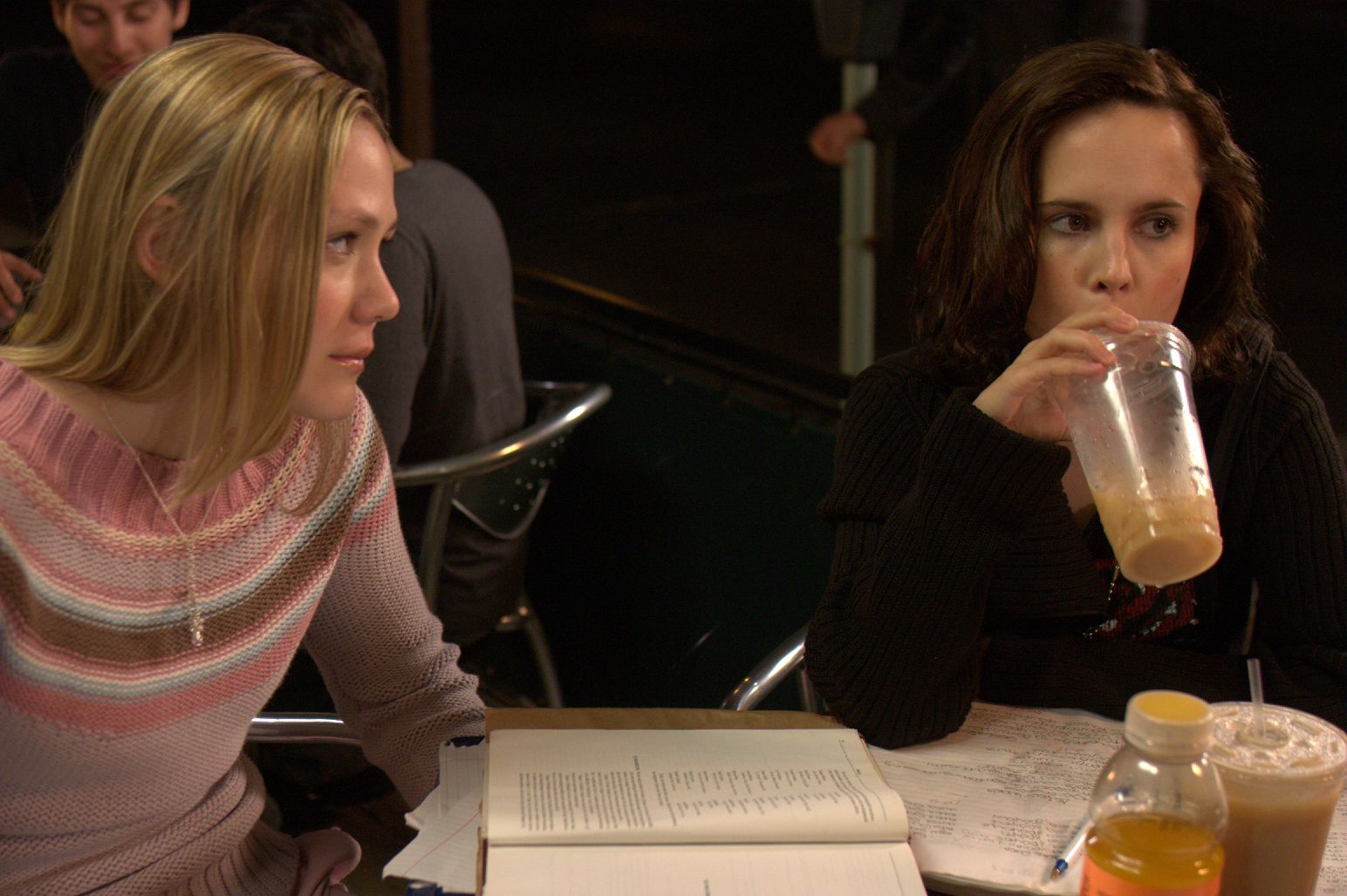 Lauren Birkell as Melissa and Louisa Krause as Brenda in Peace Arch Entertainment's The Babysitters (2008)