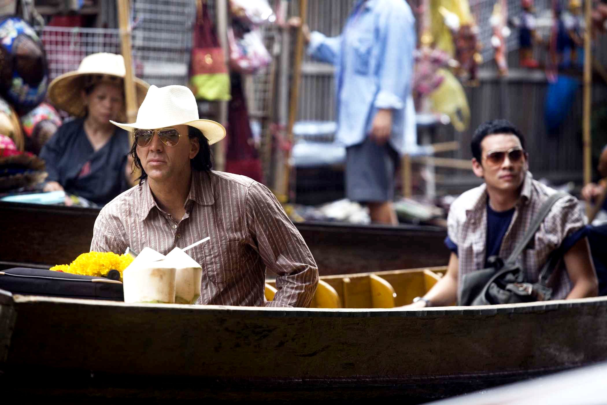 Nicolas Cage stars as Joe and Shahkrit Yamnarm stars as Kong in Lions Gate Films' Bangkok Dangerous (2008). Photo credit by Chan Kam Chuen.