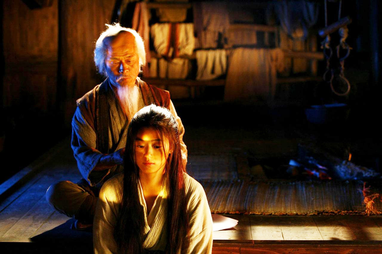 Yasuaki Kurata stars as Kato Takatora and Gianna Jun stars as Saya in Pathe Films' Blood: The Last Vampire (2009)