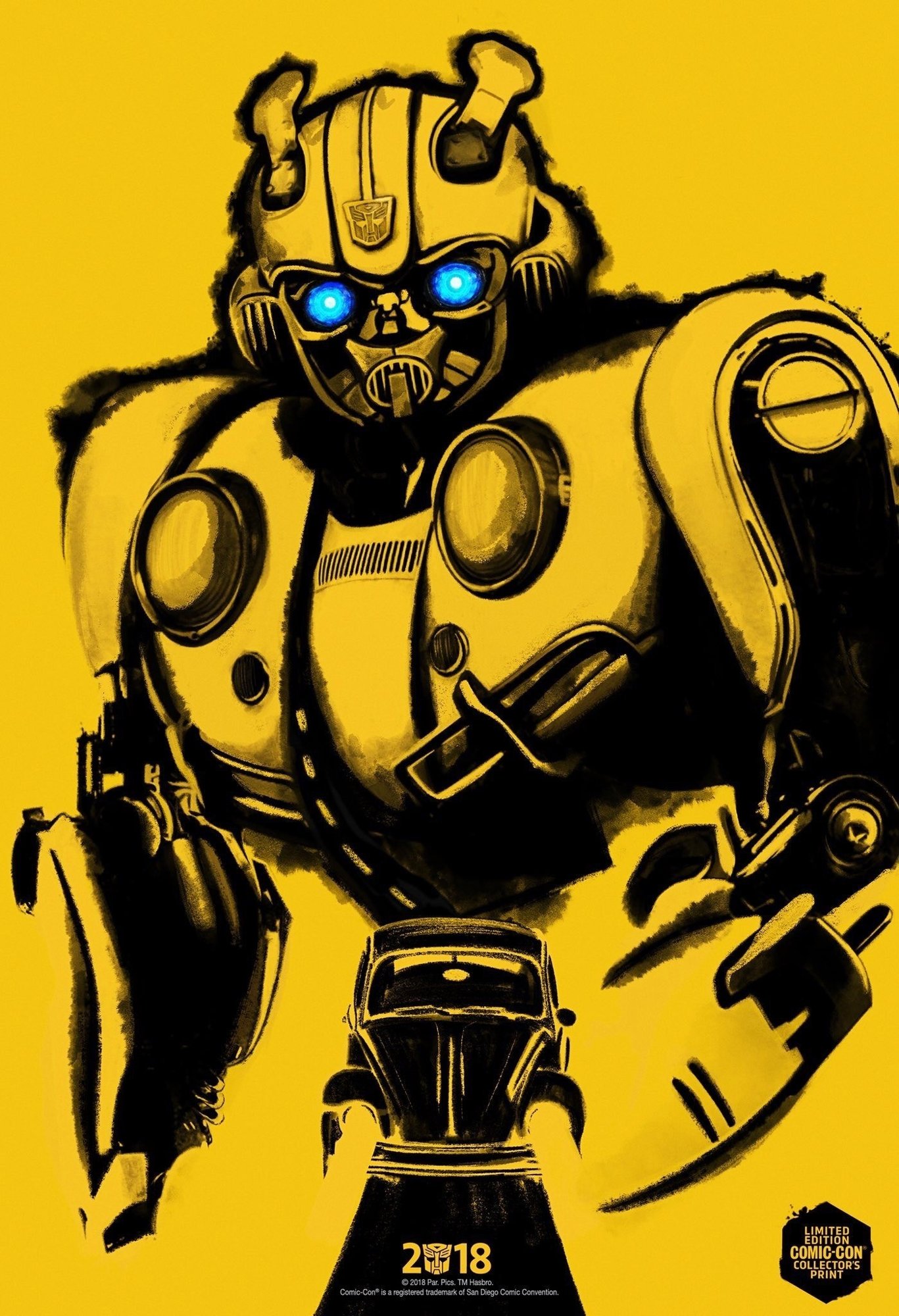 Poster of Paramount Pictures' Bumblebee (2018)