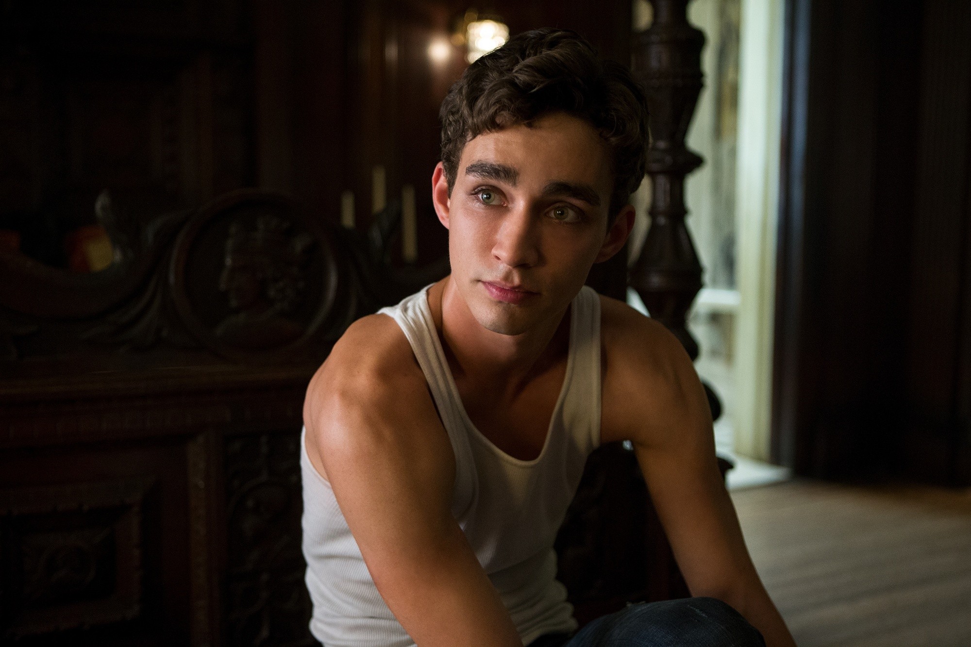 Robert Sheehan stars as Simon Lewis in Screen Gems' The Mortal Instruments: City of Bones (2013). Photo credit by Rafy.