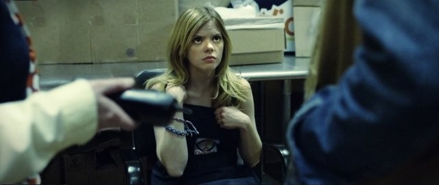 Dreama Walker stars as Becky in Magnolia Pictures' Compliance (2012)
