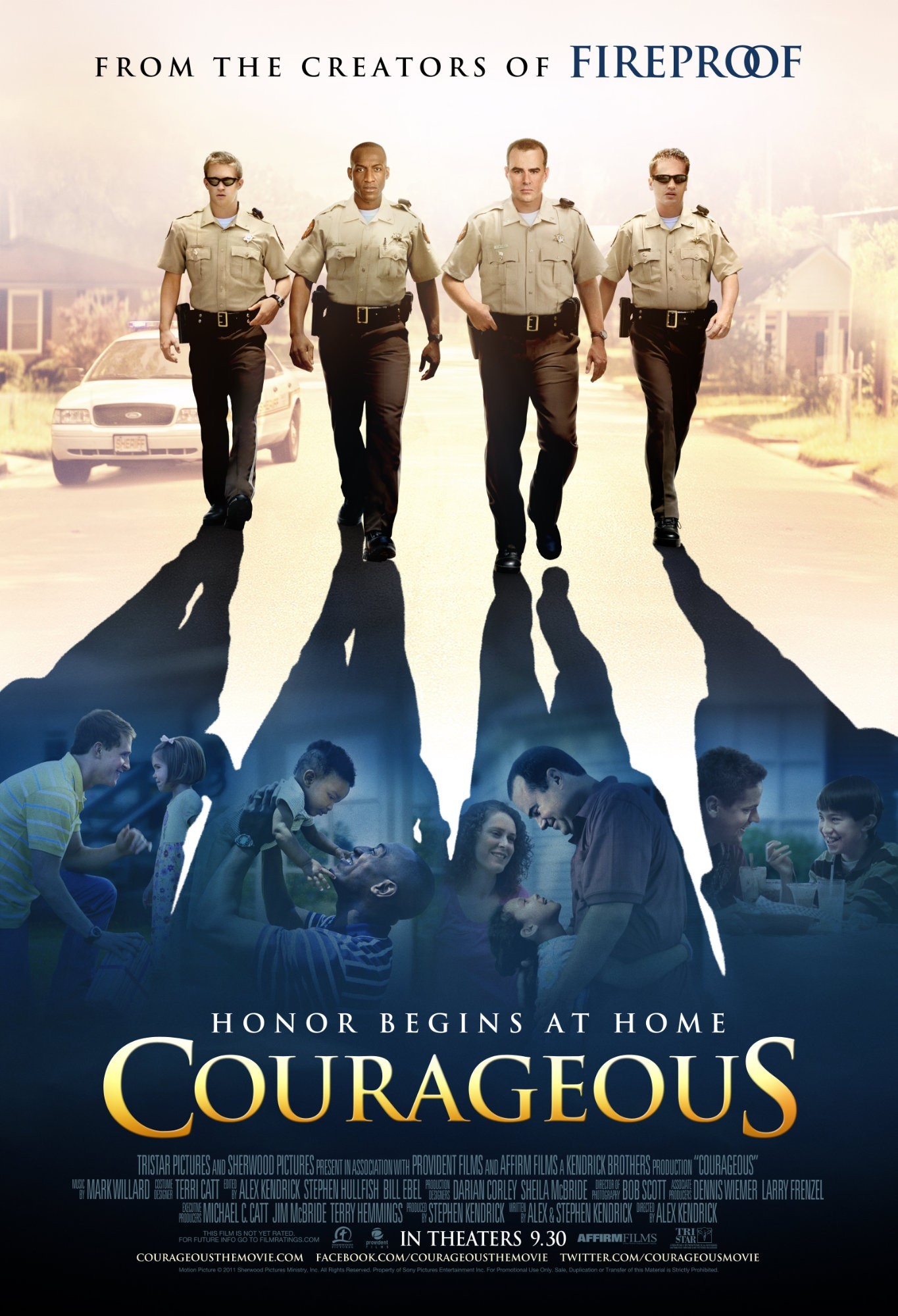 Poster of TriStar's Courageous (2011)