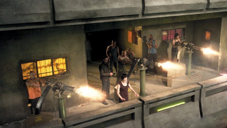 A scene from Lionsgate Films' Dredd (2012)