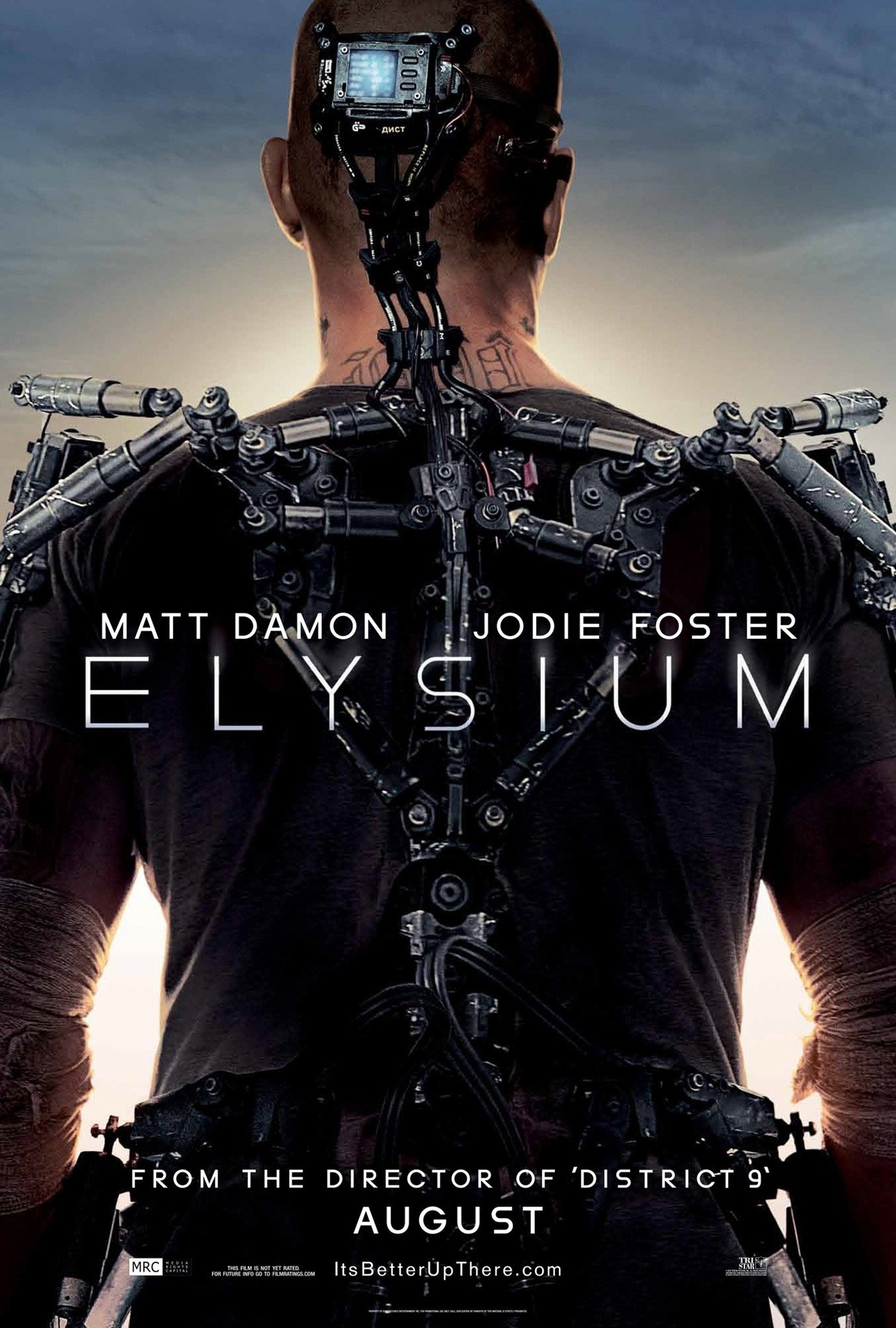 Poster of TriStar Pictures' Elysium (2013)
