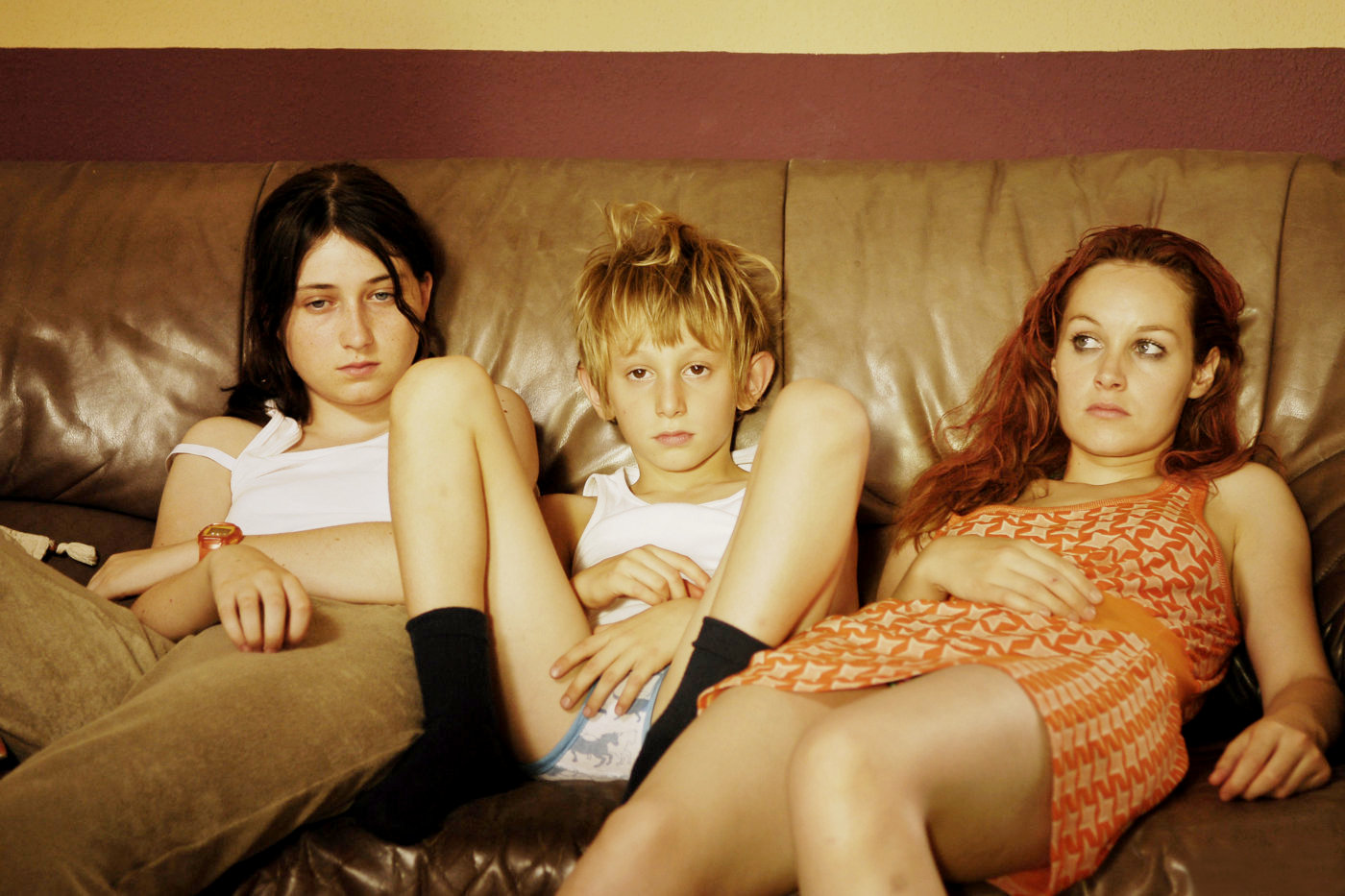 Madeleine Budd, Kacey Mottet Klein and Adelaide Leroux in Lorber Films' Home (2009)