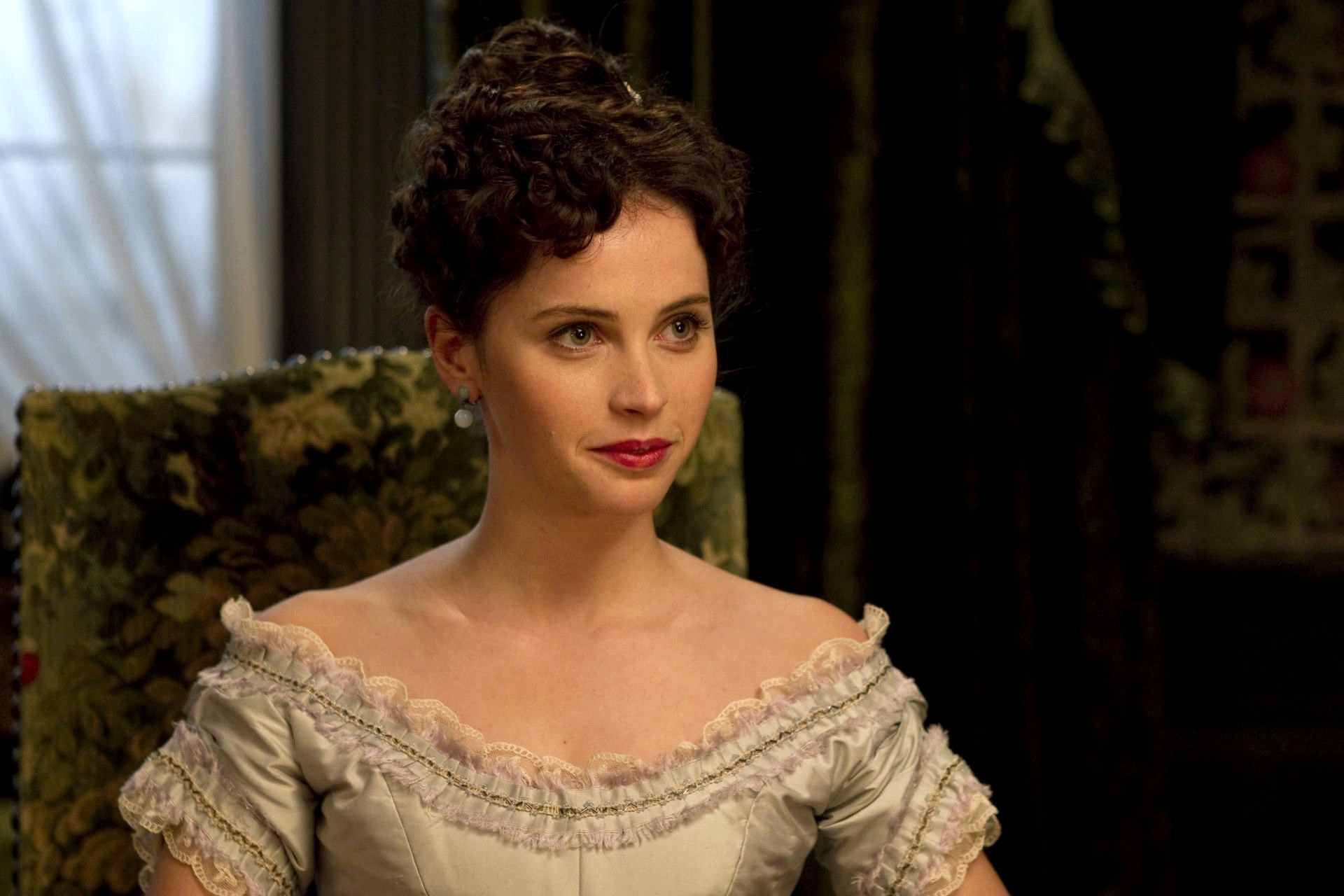 Felicity Jones stars as Emily Dalrymple in Sony Pictures Classics' Hysteria (2012). Photo credit by Ricardo Vaz Palma.