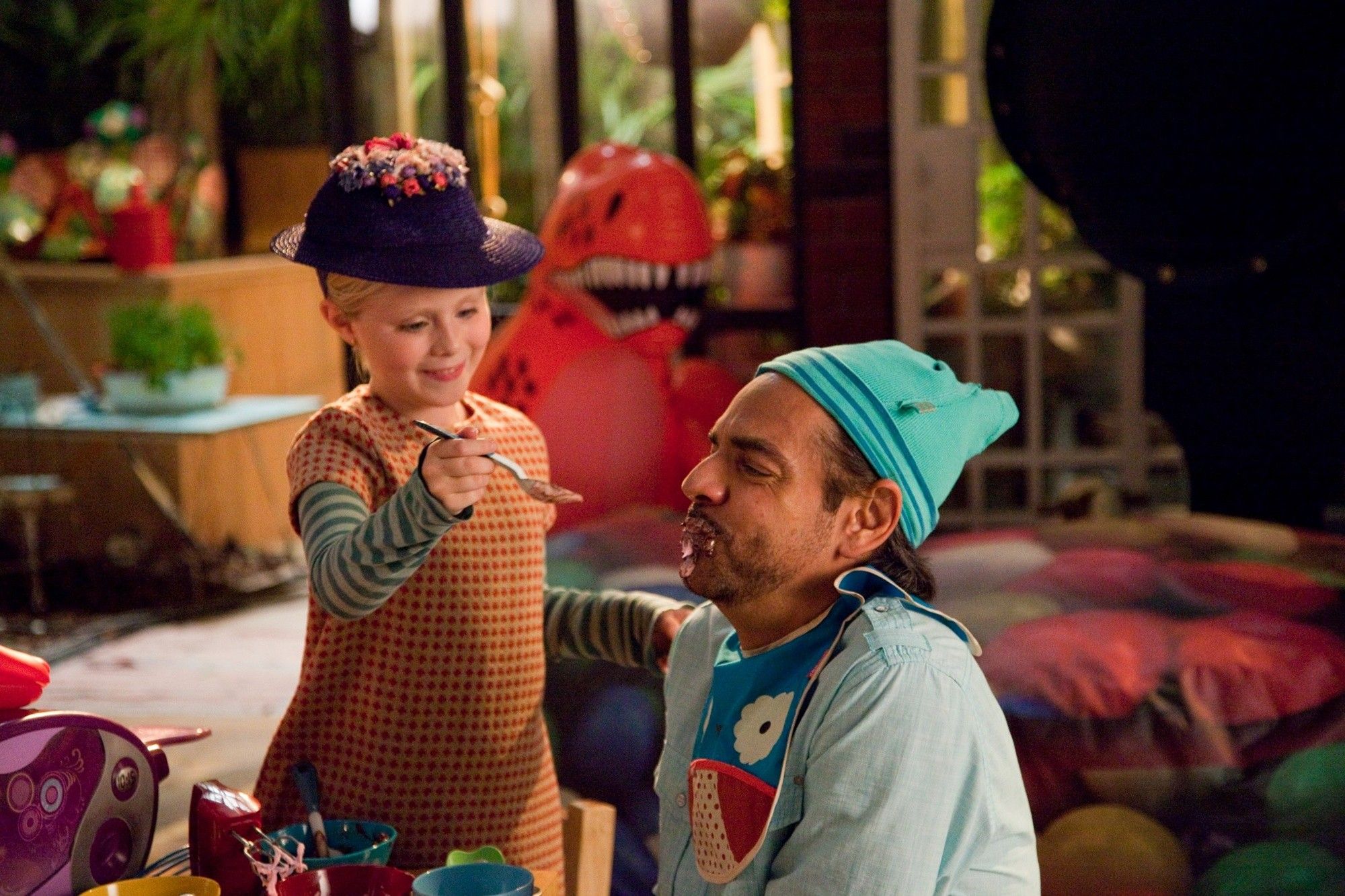 Loreto Peralta stars as Maggie and Eugenio Derbez stars as Valentin in Lionsgate Films' Instructions Not Included (2013)