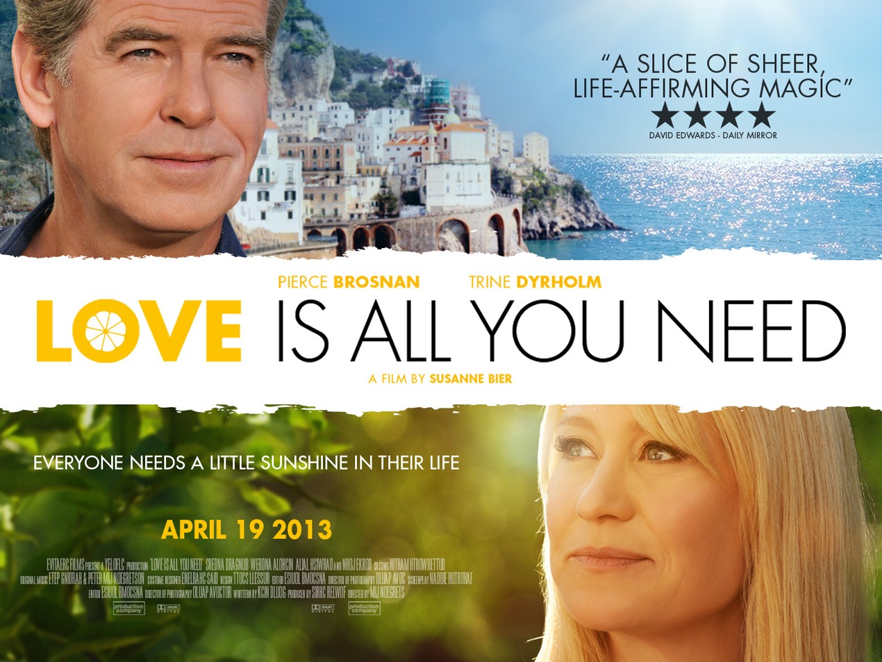 Poster of Sony Pictures Classics' Love Is All You Need (2013)