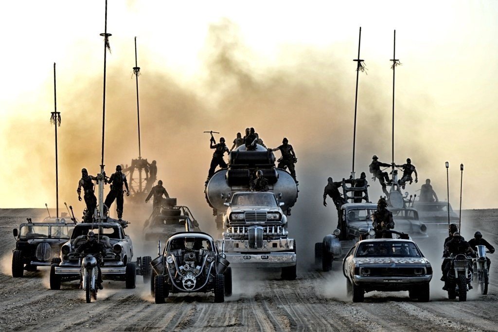 A scene from Warner Bros. Pictures' Mad Max: Fury Road (2015). Photo credit by Jasin Boland.