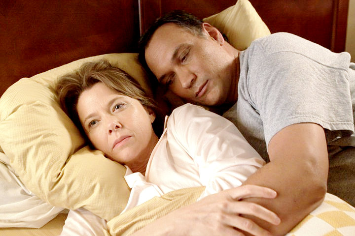 Annette Bening stars as Karen and Jimmy Smits stars as Paco in Sony Pictures Classics' Mother and Child (2010)