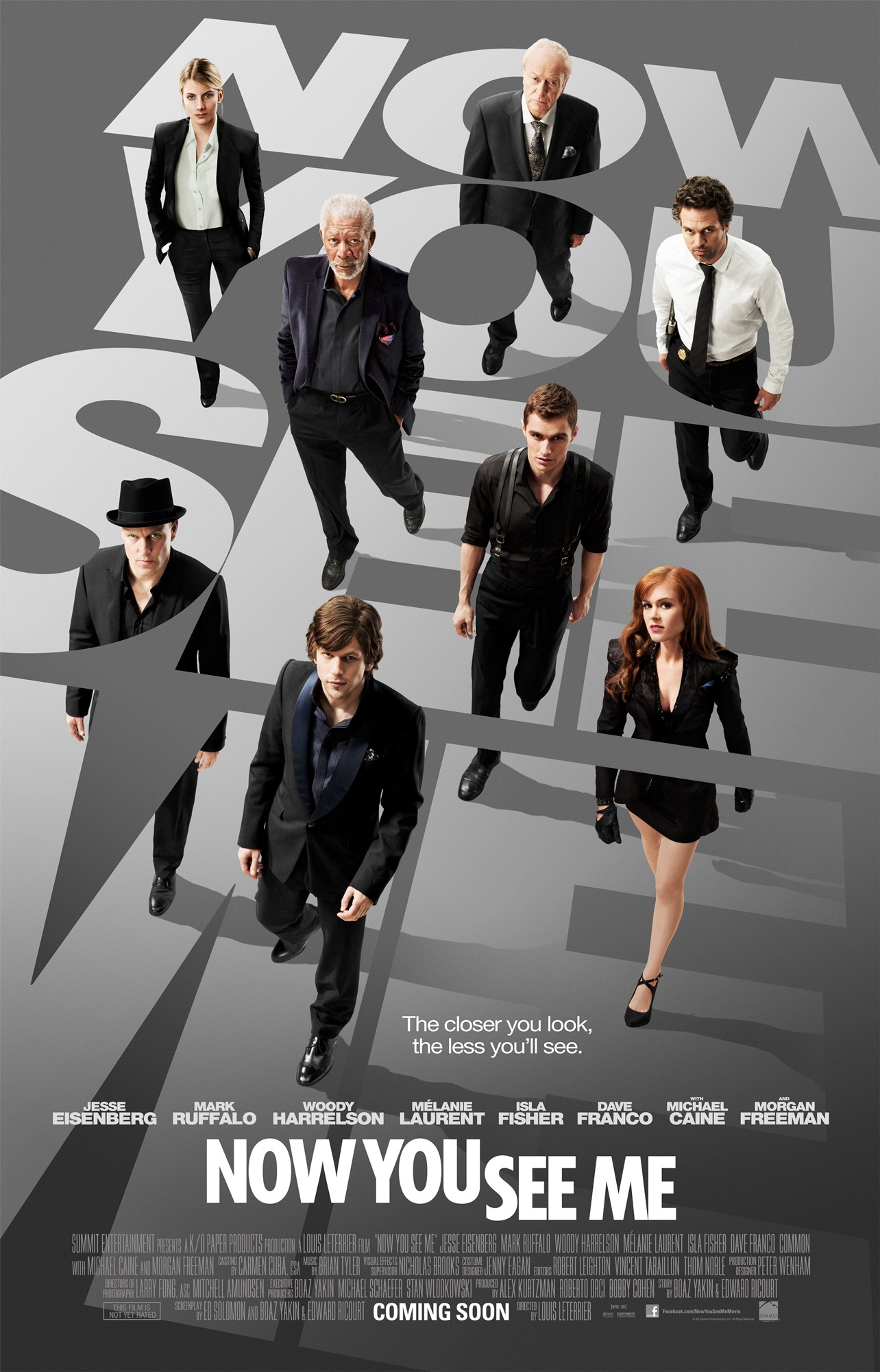 Psoter of Summit Entertainment's Now You See Me (2013)