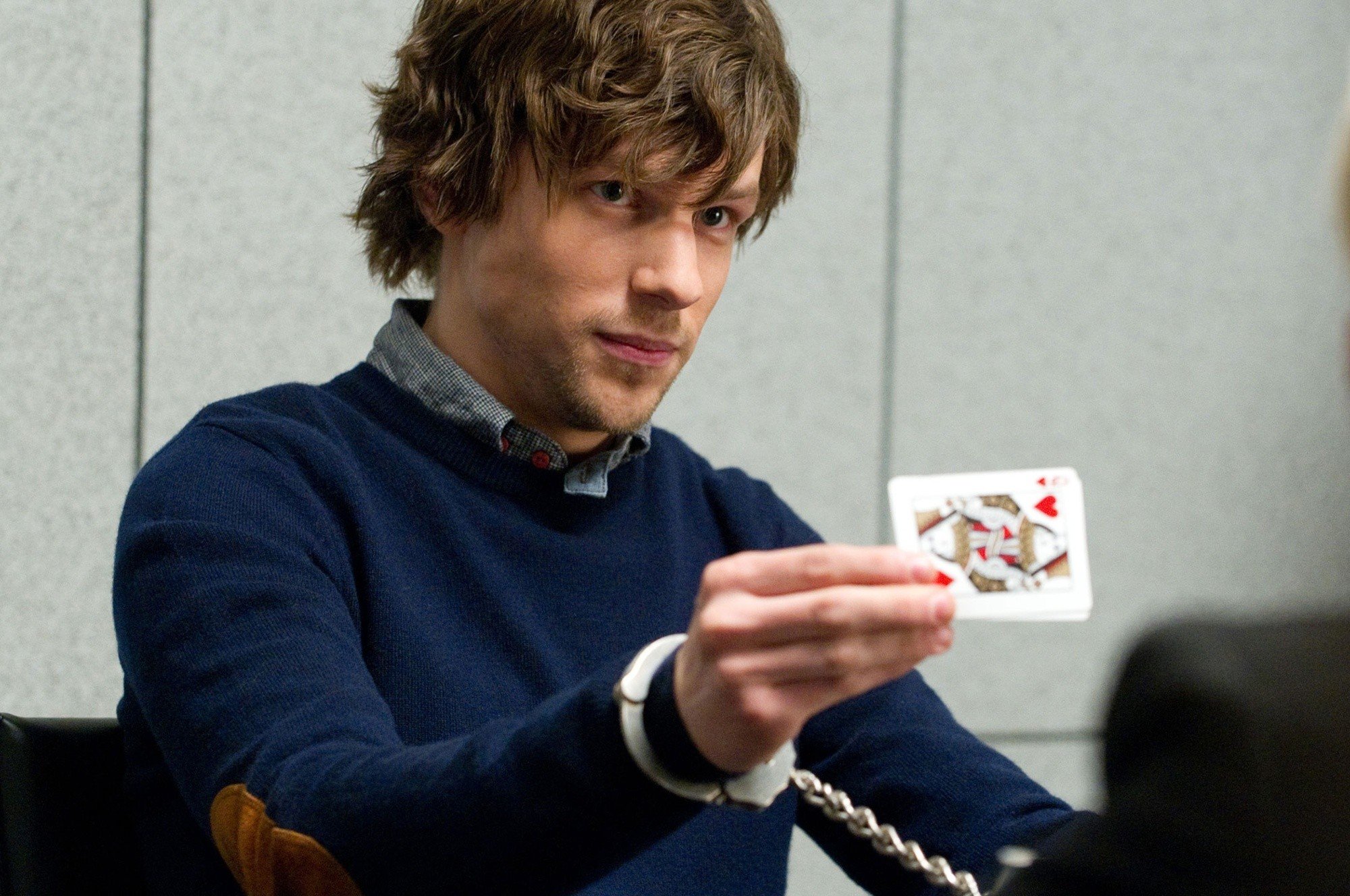 Jesse Eisenberg stars as Michael Atlas in Summit Entertainment's Now You See Me (2013)